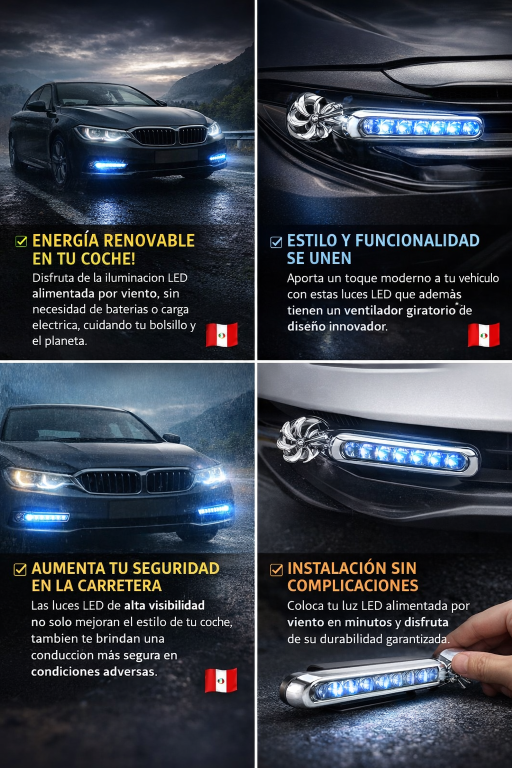 Luz led Pro para autos™ EcoDrive