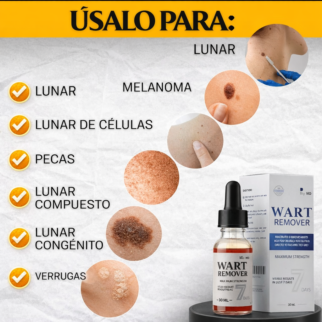 Dermalux Perú™ Serum para las Verrugas