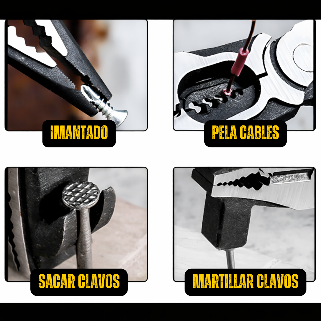Alicate con cabeza de martillo – Multifunción industrial y doméstico