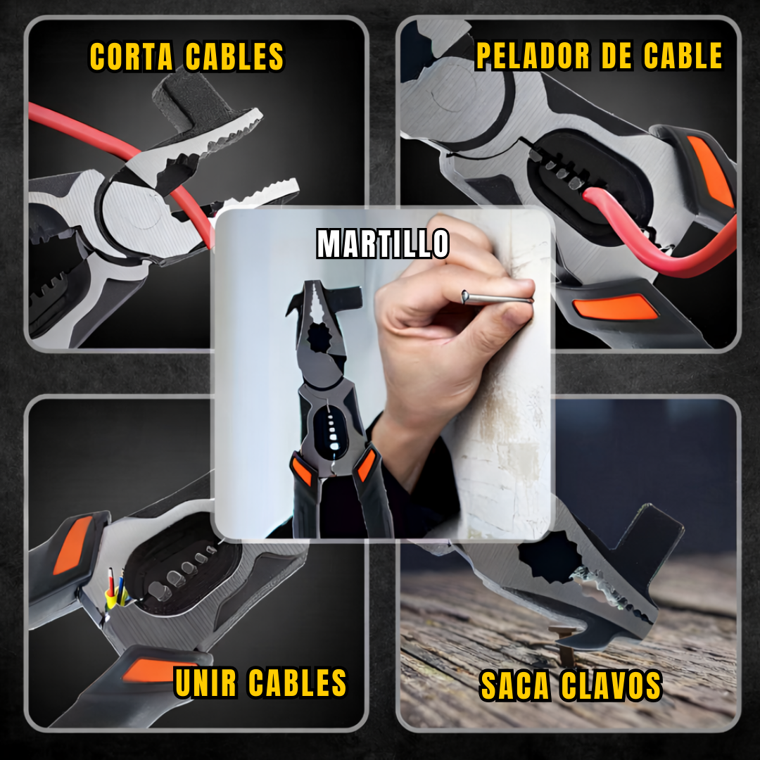 Alicate con cabeza de martillo – Multifunción industrial y doméstico