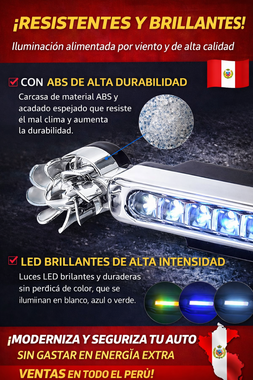 Luz led Pro para autos™ EcoDrive