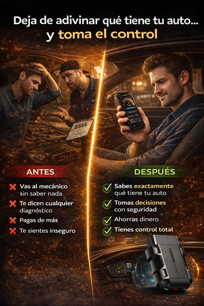 TOPDON CarPal ™ - escáner Bluetooth automotriz para celular
