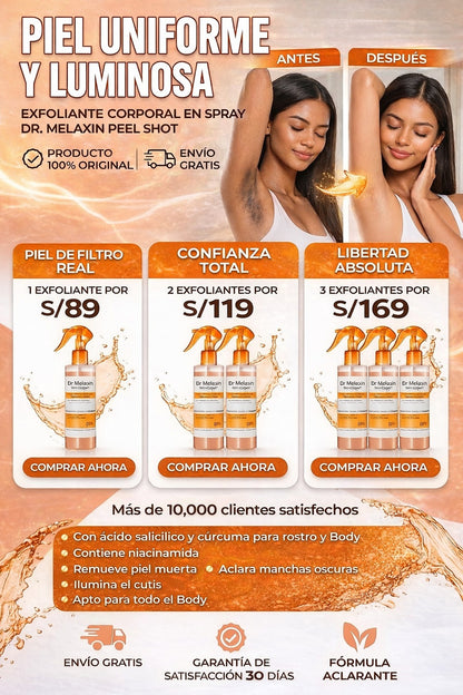 Spray exfoliante™ - Skin lightener